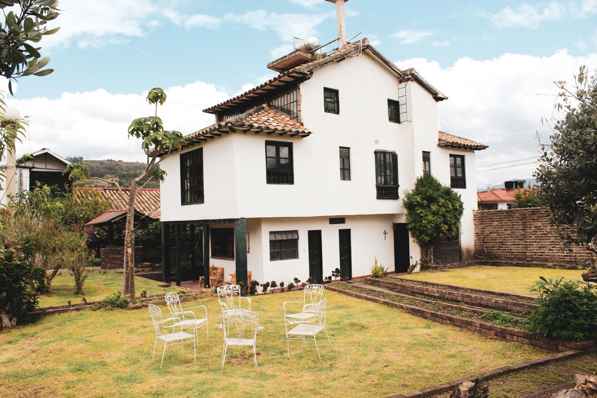 Casa Dante, Desde 1792! Hotel Tibasosa Exterior foto